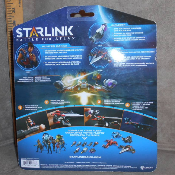 Starlink: Battle for Atlas Lance Starship Pack Ubisoft 2018 Hunter Hakka - Picture 4 of 7